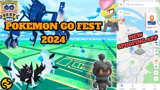 NEW SPOOFING APP FOR iOS AND ANDROID TO USE IN POKEMON GO FEST 2024  HOW TO SPOOF IN POKEMON GO [upl. by Ahsitnauq166]