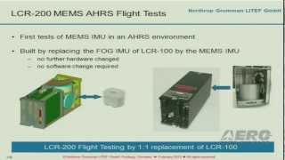 AeroTV Northrop Grumman Litef  AEAs 2013 New Product Introductions [upl. by Utimer]