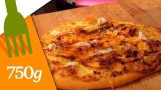 Recette de Pizza au fromage de chèvre  750g [upl. by Harvard]