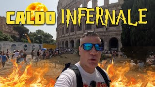 In giro con il Caldo Infernale tra i turisti stremati e in pericolo a Roma [upl. by Janey]