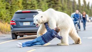 This Polar Bear Killed 9 People in 2 Minutes on September 6th 2024 [upl. by Eatnuahc285]