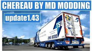 ETS 2 143  CHEREAU BY MD MODDING  UPDATE [upl. by Aiki936]