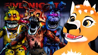 WREDNE ANIMATRONIKI NIE POZWALAJĄ MI W NOCY SPAĆ  FNAF 4 [upl. by Ellary]