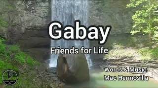 quotGABAYquot KARAOKE Version of Mark Hermosilla of Friends for Life gabay gospel religious foryou [upl. by Ailongam416]