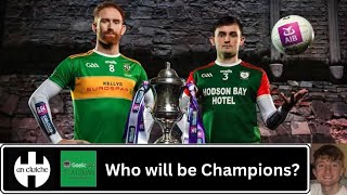 GLEN OR BRIGIDS 🏆 PREVIEW  WHO WILL BE CHAMPIONS 💪 An Cluiche Seamus Brady amp Gaelic Statsman [upl. by Steinway]