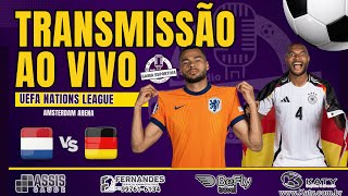 Holanda x Alemanha  Uefa Liga das Nações  Ao Vivo Narração [upl. by Eibo]