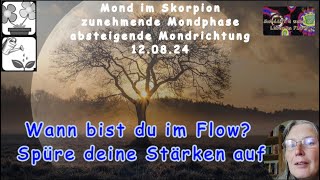 MondTag im Skorpion  Spüre deine Stärken  wann bist du im Flow [upl. by Edlin]