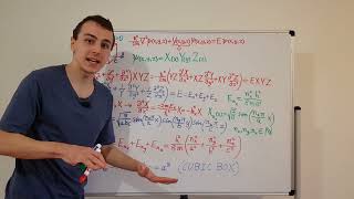 Quantum Particle in a 3Dimensional Rectangular Box  Solving TISE with Separation of Variables [upl. by Guimond680]