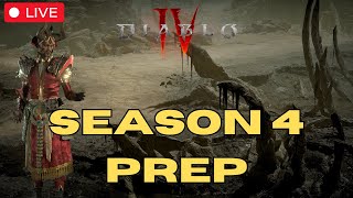 Diablo 4  Season 4 Prep  Meteor Sorc [upl. by Elletnuahc901]