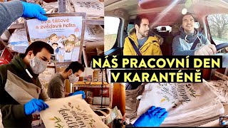 VLOG  Dva tátové Náš pracovní den v karanténě [upl. by Einnej589]