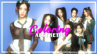 coloring aesthetic prequel editing tutorial [upl. by Seagraves]