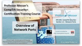 Overview of Network Ports  CompTIA Security SY0301 15 [upl. by Garin]