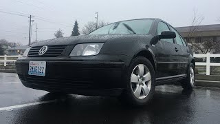 TDI Jetta ALH Modded Straight Pipe Cold Start [upl. by Nyberg]