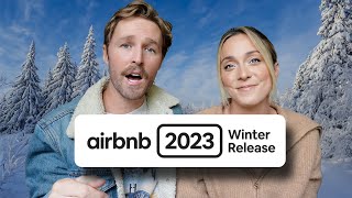 AIRBNB WINTER RELEASE 2023  OUR FIRST IMPRESSIONS [upl. by Taveda388]