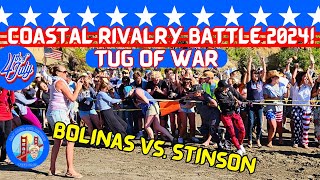 Epic TugofWar Showdown Bolinas vs Stinson Beach 2024 [upl. by Lafleur234]