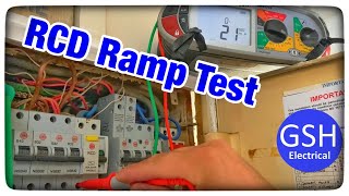 How to Carryout the RCD Ramp Test  Why Does my RCD Keep Tripping [upl. by Anyalram495]