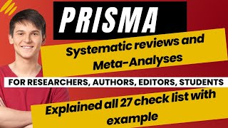 Systematic Literature Review using PRISMA A StepbyStep Guide with example and idea gomstechtalks [upl. by Adnalu769]