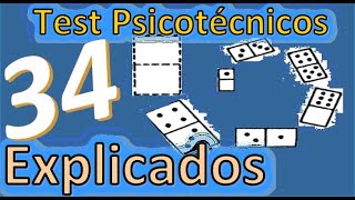 Test psicotecnico  34 TEST DE DOMINO [upl. by Gerrald]