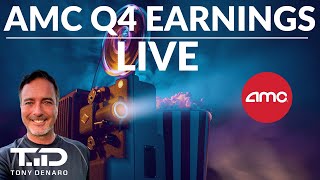 AMC Q4 Earnings🔴 LIVE  AMC Q4 2023 Earnings and Webcast Feb 28th [upl. by Anirbaz]