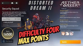 Aether Gazer Distorted Dream II  Security Squad Max Points Week53 [upl. by Rubin29]