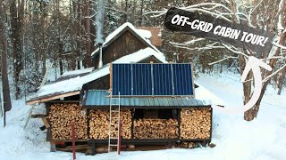 OffGrid Cabin Tour  Step Inside Our Off Grid Dry Cabin [upl. by Nels642]