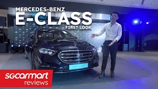 First Look MercedesBenz EClass  Sgcarmart Access [upl. by Aliuqahs]