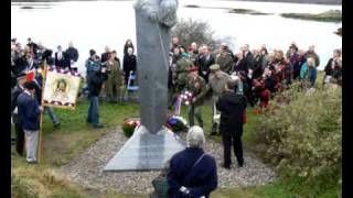 Memorial for Czechoslovak soldiers Arisaig Scotland [upl. by Viole]