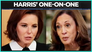 Kamala Harris First OneOnOne Interview Is Raising Eyebrows [upl. by Aiseneg]