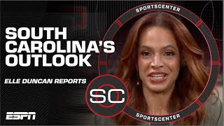 South Carolina are ranked No 6 ➡️ What Elle Duncan’s learned about the group  SportsCenter [upl. by Sivat381]