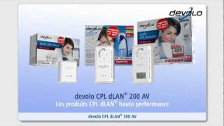 devolo dLAN® 200 AV série française [upl. by Annayram]