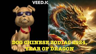 DOG CHINESE ZODIAC 2024 YEAR OF DRAGON CAREER JOBS LOVE AND HEALTH [upl. by Nesrac]