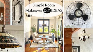 🏡 🖌Home Decor DIY Extreme Dining Room Makeover 2022 with wallpaper ideas amp Annie Sloan’s Wall Paint [upl. by Isabella]