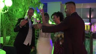 RISTORANTE DUE CIGNI  MATRIMONIO BALCANICO Cristian e Aurelia Parte 1 [upl. by Rasia336]