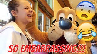 EMBARRASSING KESLEY AT DISNEYLAND  THE LEROYS [upl. by Maharba]