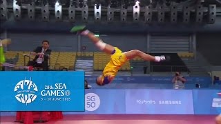 Sepak Takraw Team Mens Doubles MYA vs THA 1st ReguMatch  28th Sea Games Singapore 2015 [upl. by Timon]