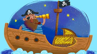 Mindfulness Meditation for Kids THE MINDFUL PIRATE  10 Mins Guided Meditation for Children [upl. by Orlene]