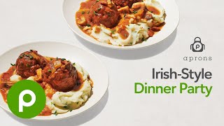 Lamb Meatballs with Mashed Potatoes – Publix Aprons® Cooking School Online [upl. by Petigny]