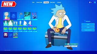 Morty Rick a combination of both in Fortnite シ Fortnite Experiments 2 [upl. by Kenney]