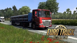 Euro Truck Simulator 2  Iron Pipes  Ep22 [upl. by Bathulda]