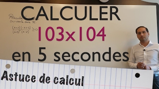 Calculer 103 x 104 en 5 secondes [upl. by Hajidak]