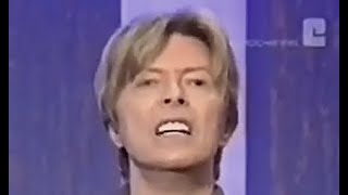 David Bowie imitates Mick Jagger [upl. by Lesser]