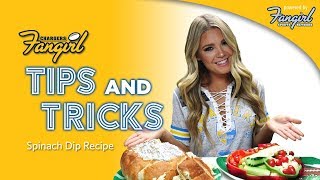 Tips and Tricks Spinach Dip Recipe  Chargers Fangirl [upl. by Ninerb43]