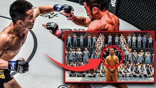 When A Former Shaolin Monk Enters MMA 😱 [upl. by Maximilien]