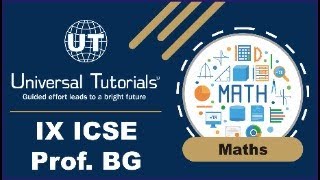 NRL24  IX ICSE MATH BG 12092024  CH 23 Trigonometrical Ratios Of Standard Angles [upl. by Ivon]