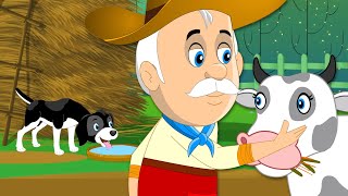 Old Macdonald Song with Colors  Animals For Kids by Nursery Rhymes Club on HooplaKidz [upl. by Ximena141]