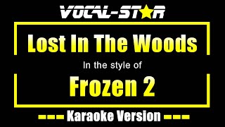 Lost In The Woods  Frozen 2  Karaoke Song With Lyrics [upl. by Cohleen]