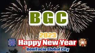 2023 BGC New Years Countdown  Grand Fireworks and Pyromusical Display [upl. by Rudie]