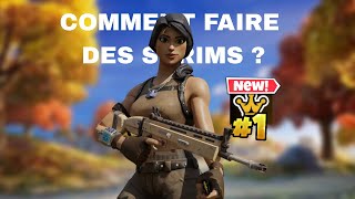 Comment Faire Des Scrims Sur Fortnite  tuto complet [upl. by Sualkcin]