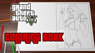 GTA 5  Coloring Book [upl. by Gaeta]