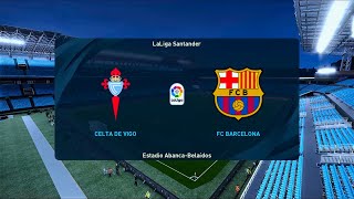 Celta Vigo vs Barcelona  Estadio Balaídos  202021 La Liga  PES 2021 [upl. by Lunsford406]